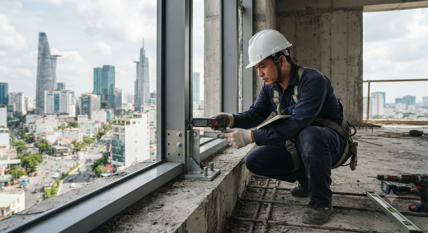 Tầm quan trọng của việc kiểm tra vị trí liên kết khi khảo sát công trình